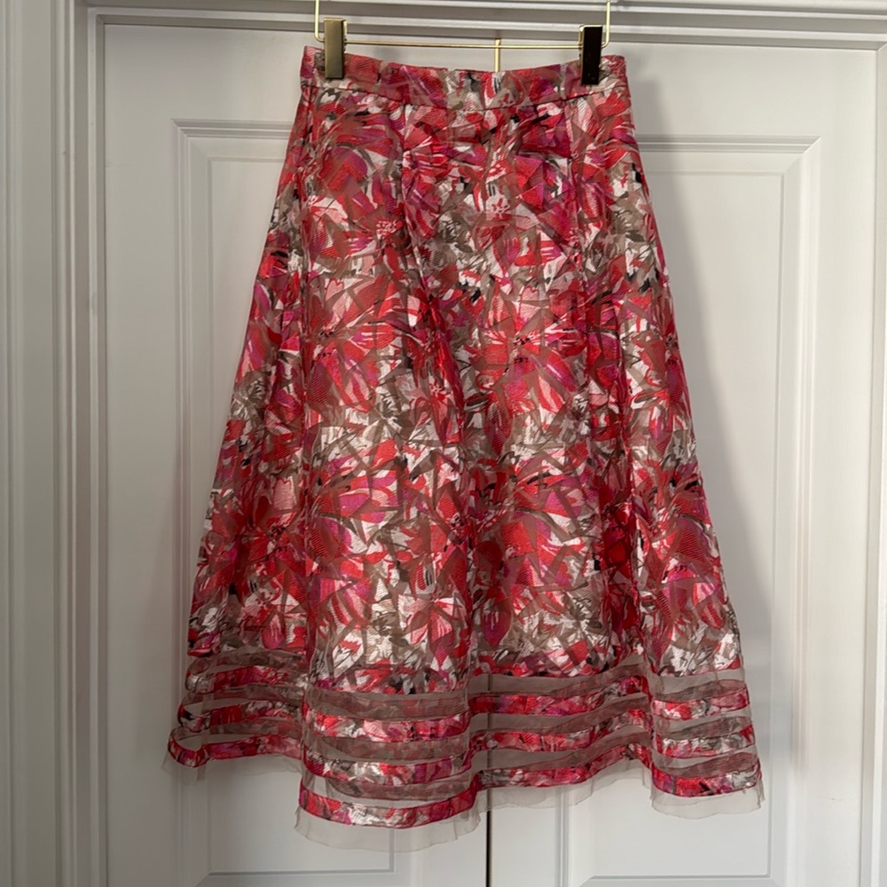 ANTHROPOLOGIE SB(Sachin & Babi) Midi Skirt SZ 6